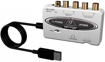 Аудиоинтерфейс BEHRINGER U-PHONO UFO202